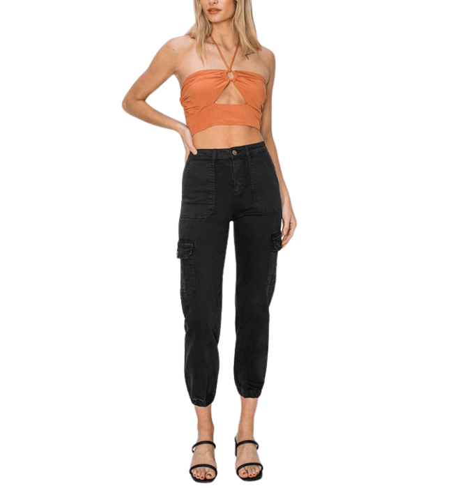 Elyse Black Joggers