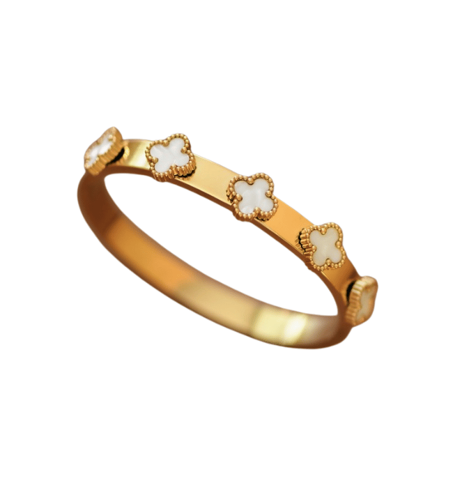Clover Bangle Bracelet