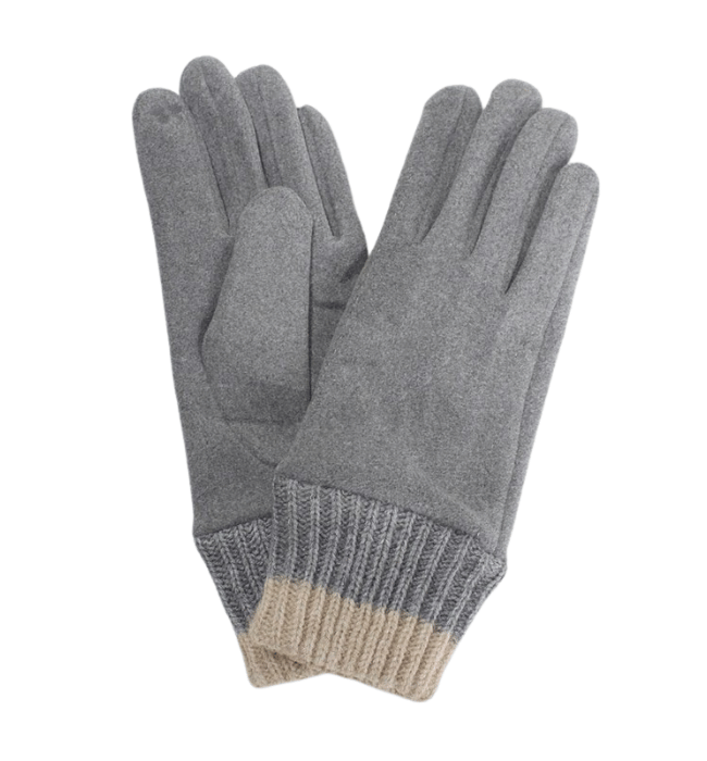 Knit Cuff Tech Touch Gloves