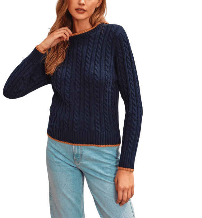 Aspen Cable Knit Sweater