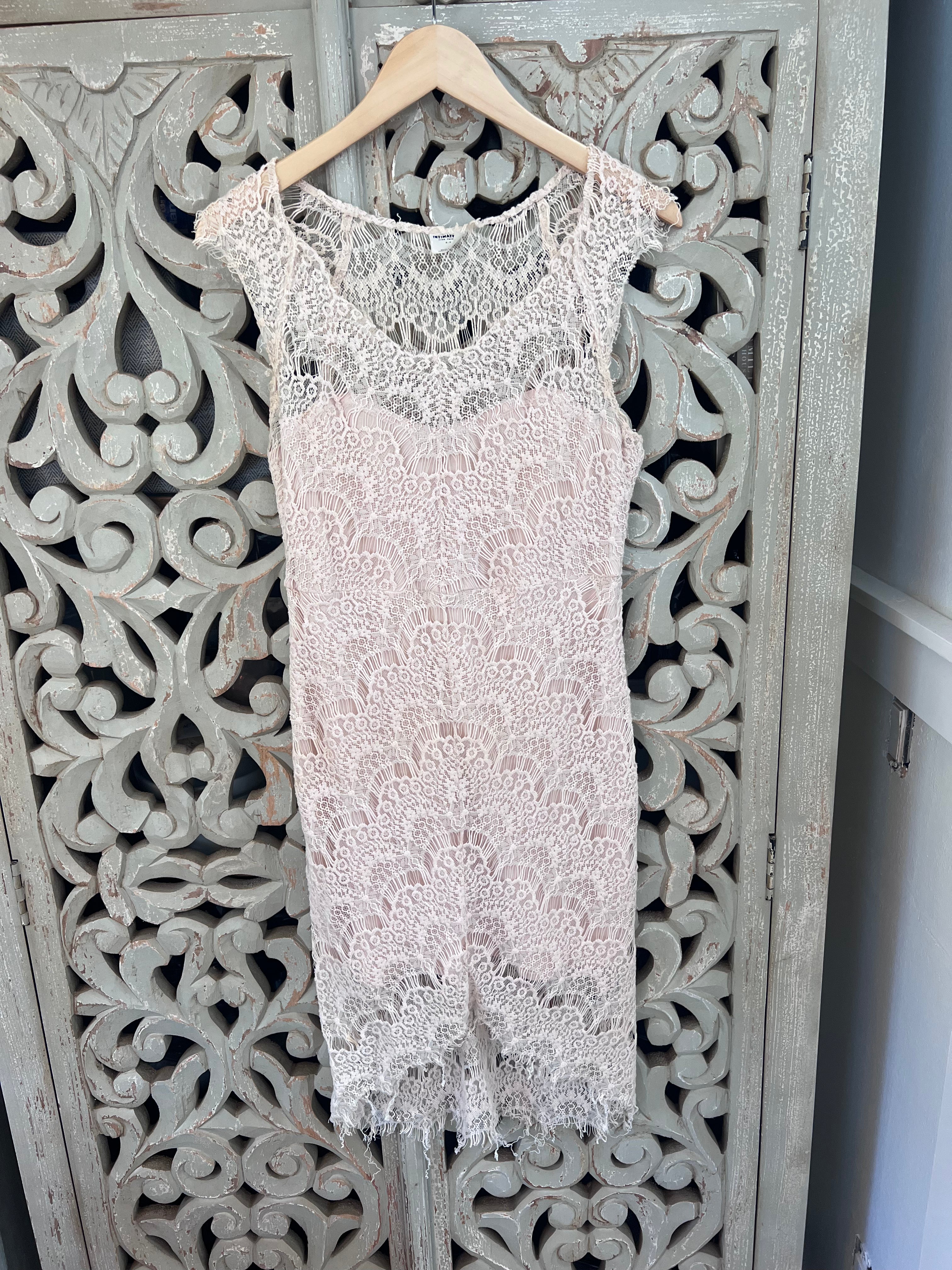 Free People Lace Dress Size S (RESTYLE)