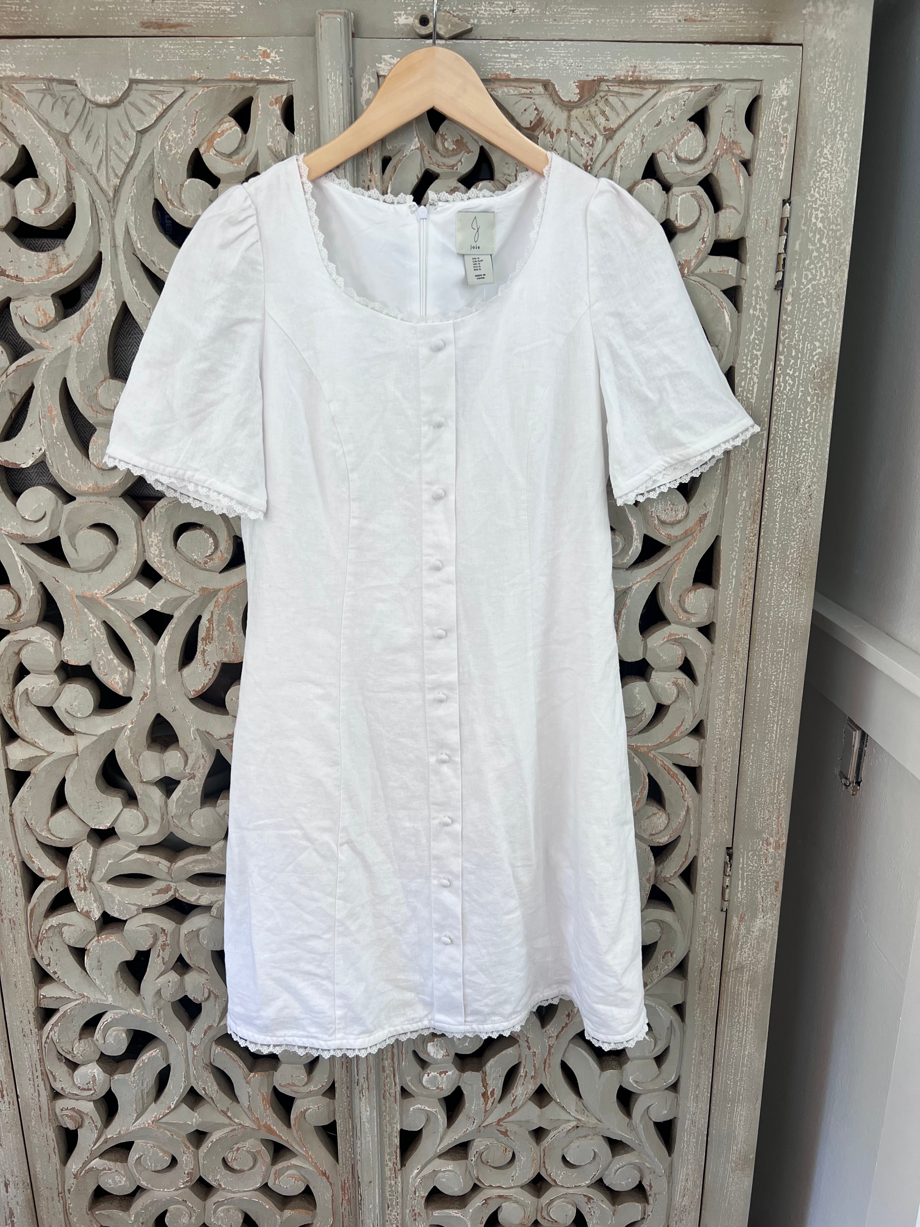White Dress Size S (RESTYLE)