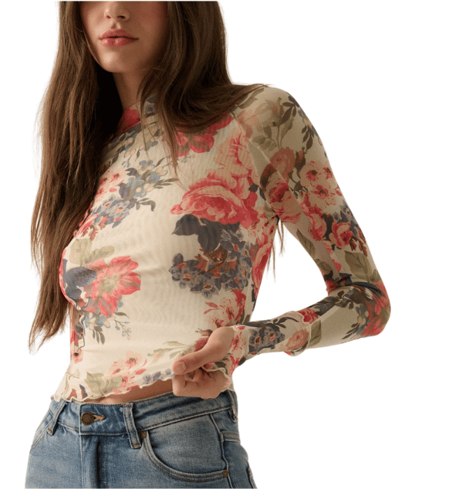 Spring Dream Floral Top