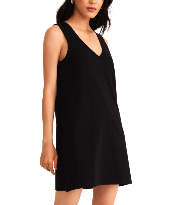SLOANE V-NECK MINI DRESS