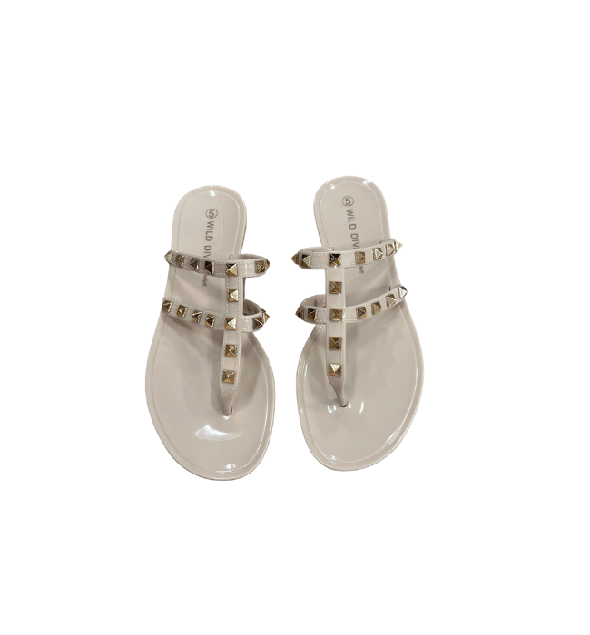 Jelly Studded Sandals