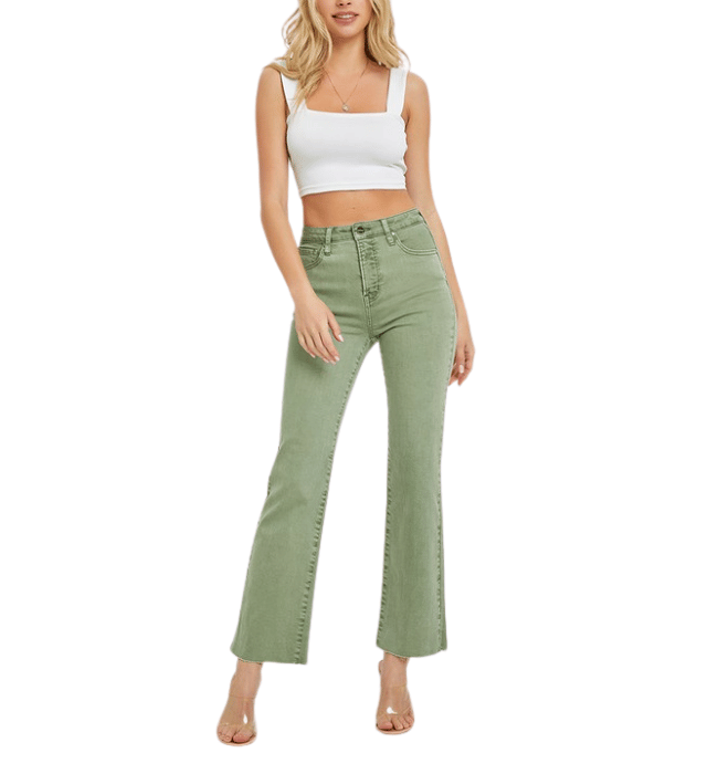 Camden Olive Jeans