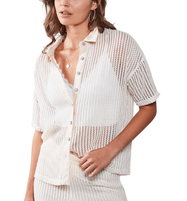 Sunkissed Mesh Top