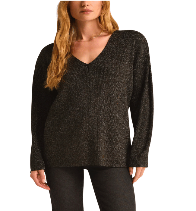 GOLDIE V NECK SWEATER