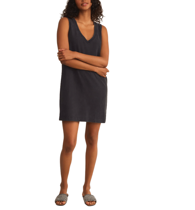 SLOANE V-NECK MINI DRESS