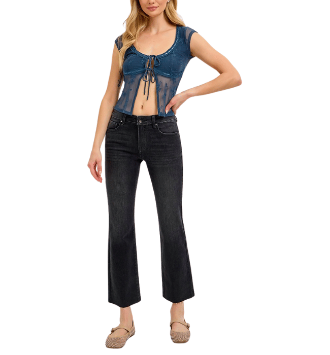 Sandra Tummy Control Mid Rise Jeans