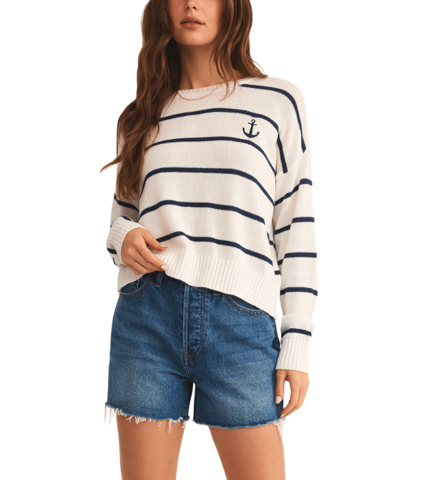 ANCHORS AWAY SWEATER