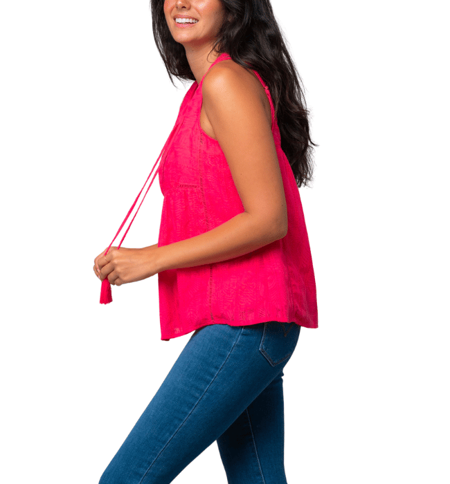 Bohemian Embroidered Tank