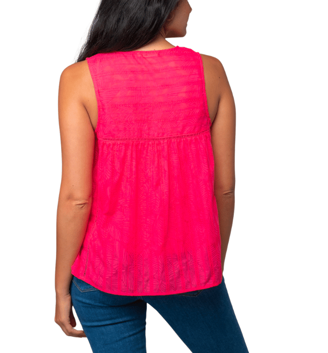 Bohemian Embroidered Tank