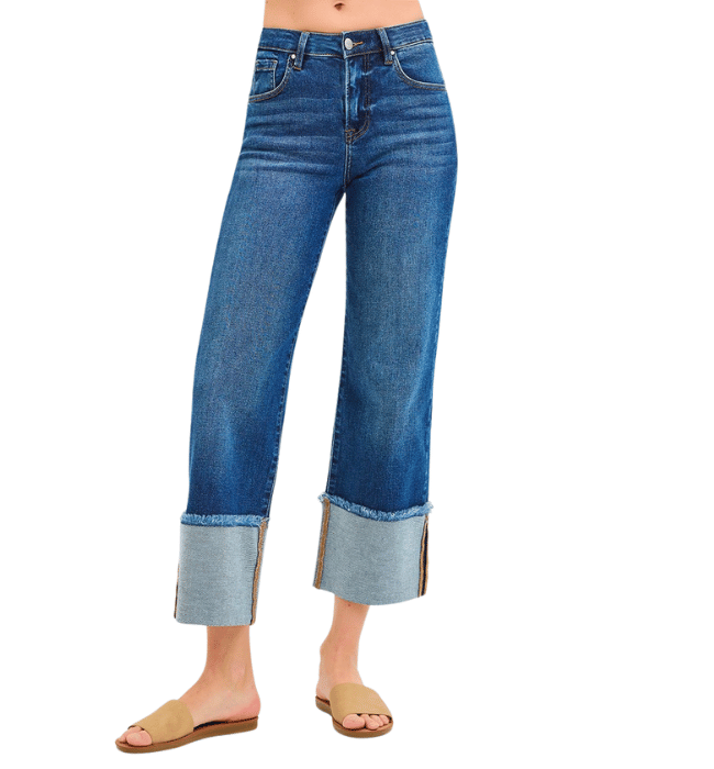 Hudson Cuffed Jeans