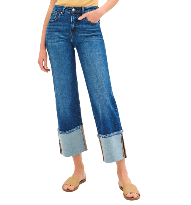 Hudson Cuffed Jeans