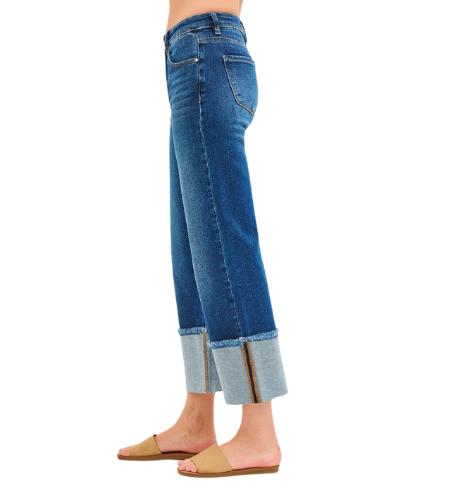 Hudson Cuffed Jeans