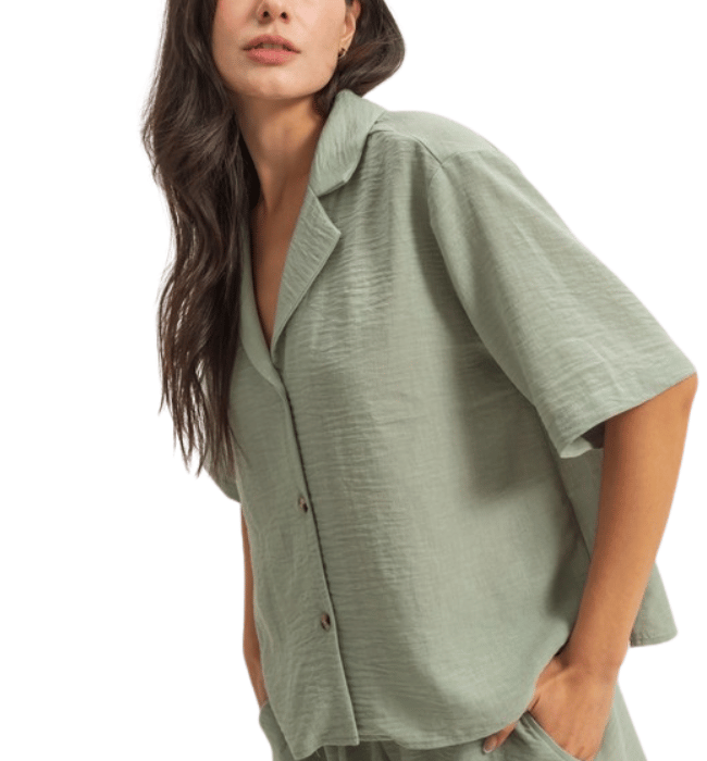 Carie Collared Top