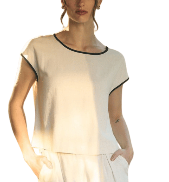 Kimberly Linen Top