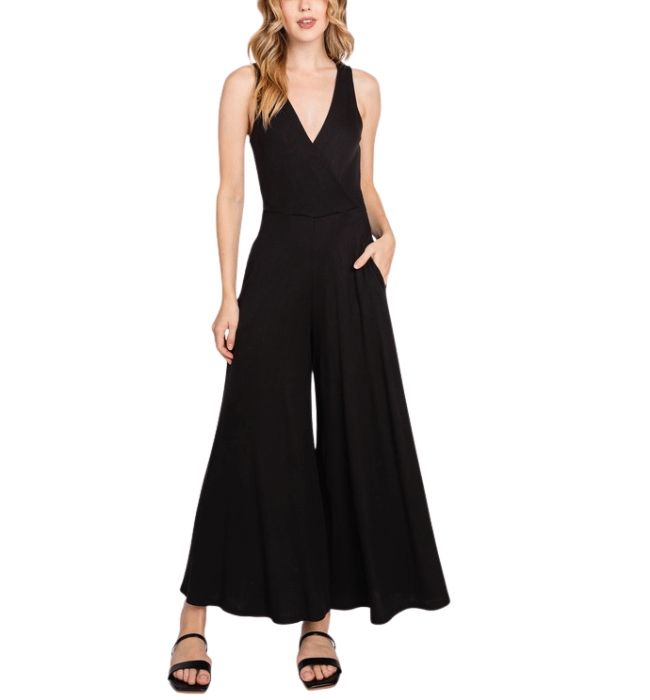 Natalie Black Jumpsuit