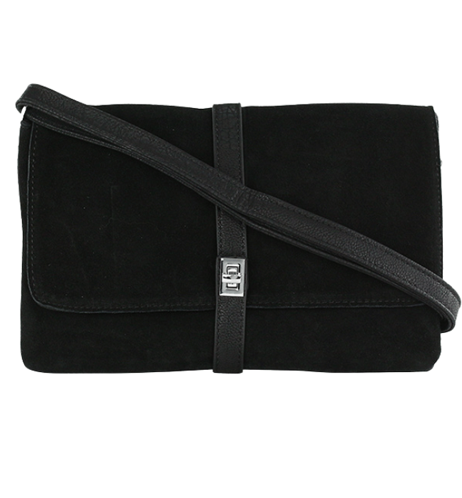 Suede Clutch
