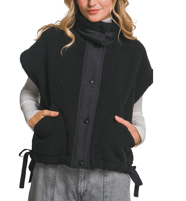 Nicole Sherpa Vest