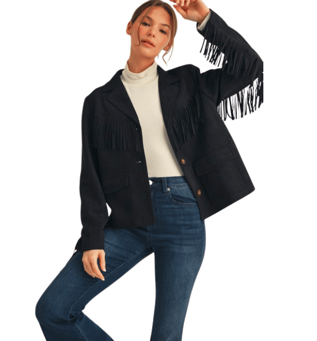 Kesington Fringe Blazer
