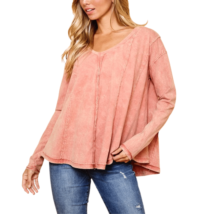 Orianna Organic Cotton Top - Hudson Square Boutique LLC