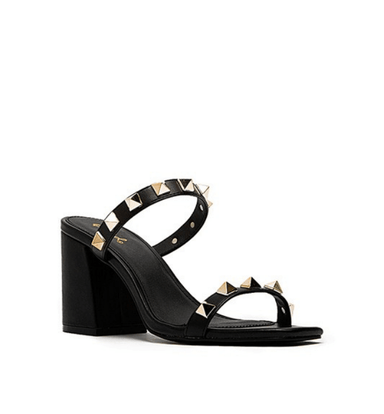 Studded Heel - Hudson Square Boutique LLC