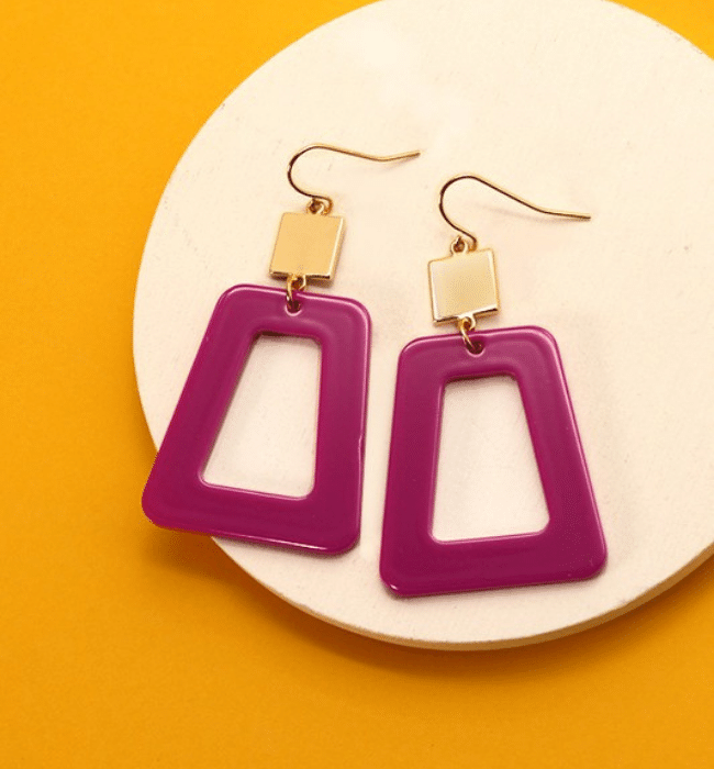 Trap Drop Earrings - Hudson Square Boutique LLC