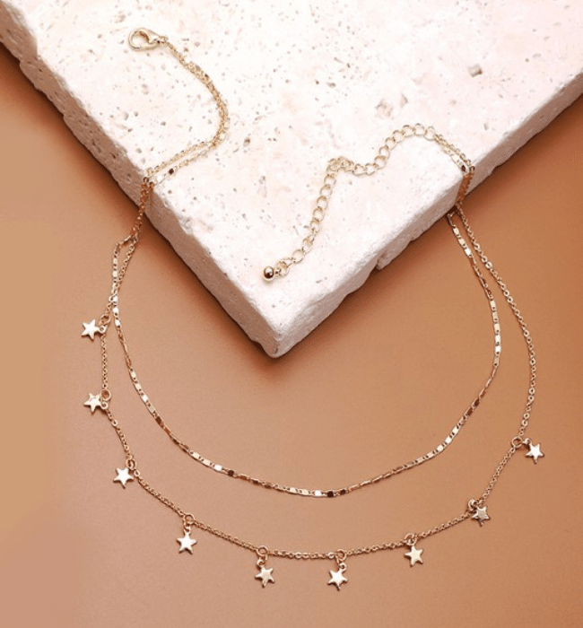 Dainty Star Necklace - Hudson Square Boutique LLC