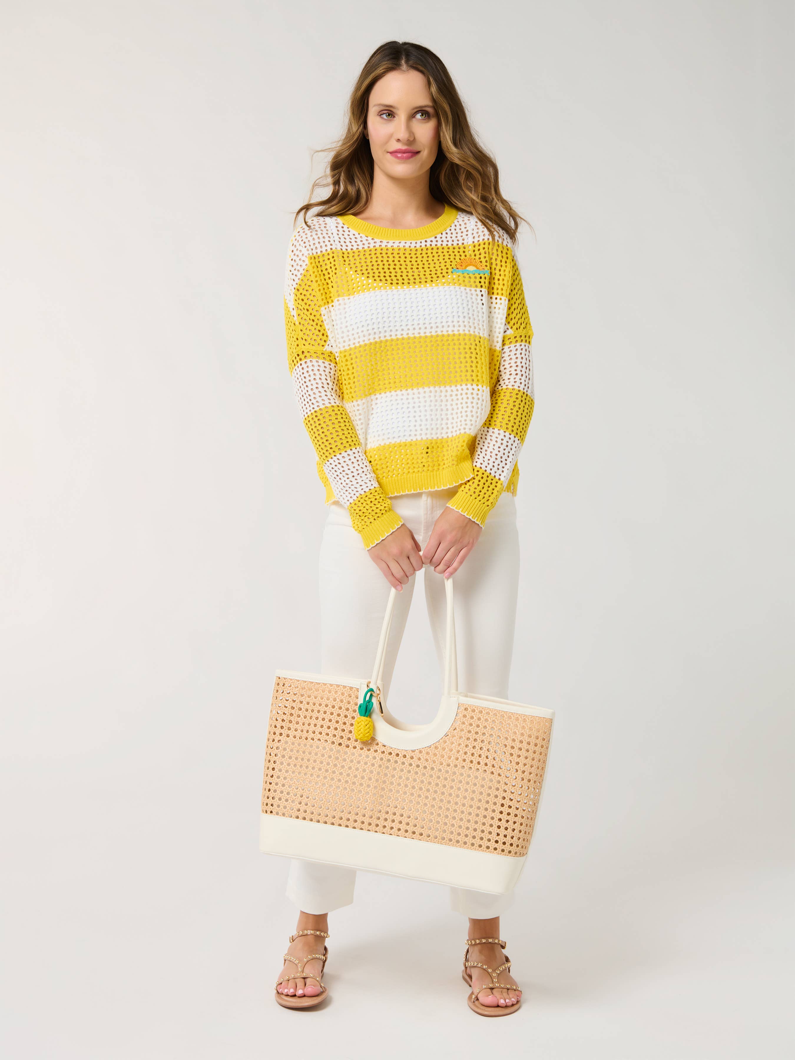 Lemon Zip Key Chain