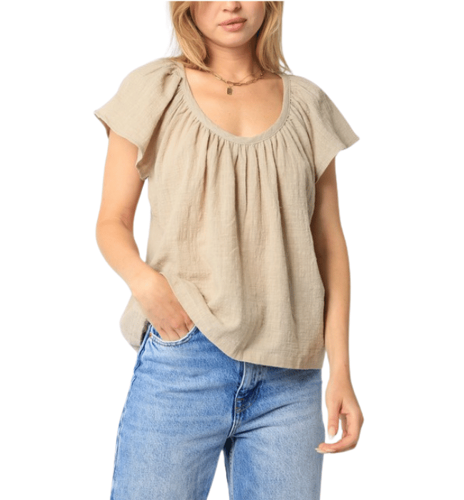 Aruba Scoop Neck Top