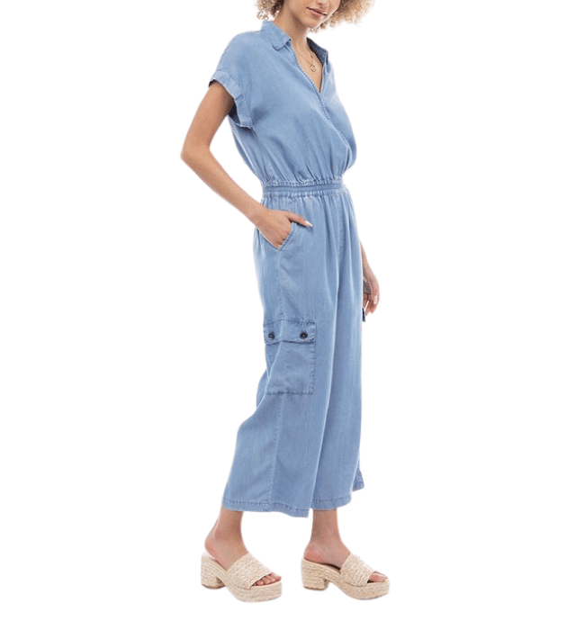 Avery Chambray Jumpsuit