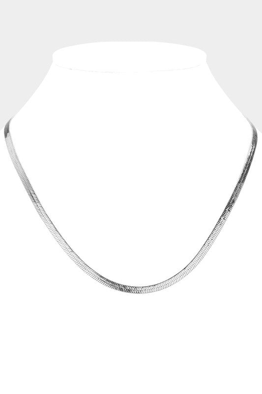 Herringbone Chain Necklace