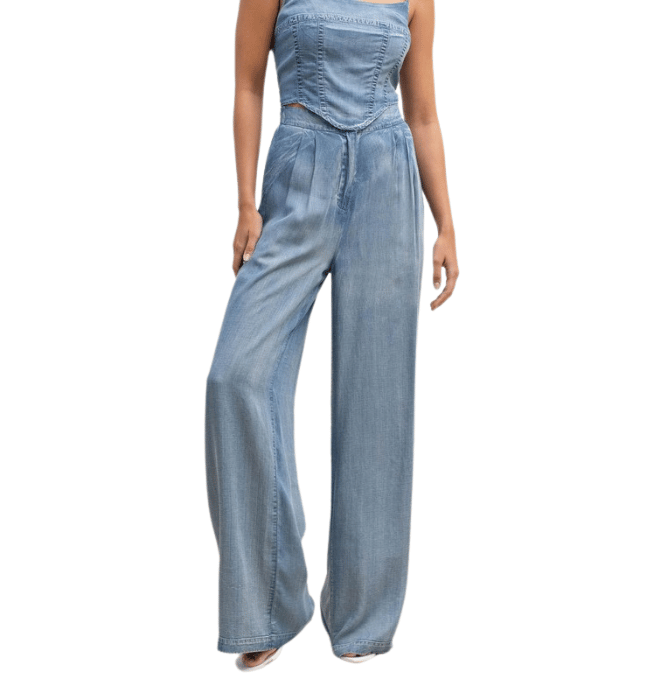 Chambray Pants