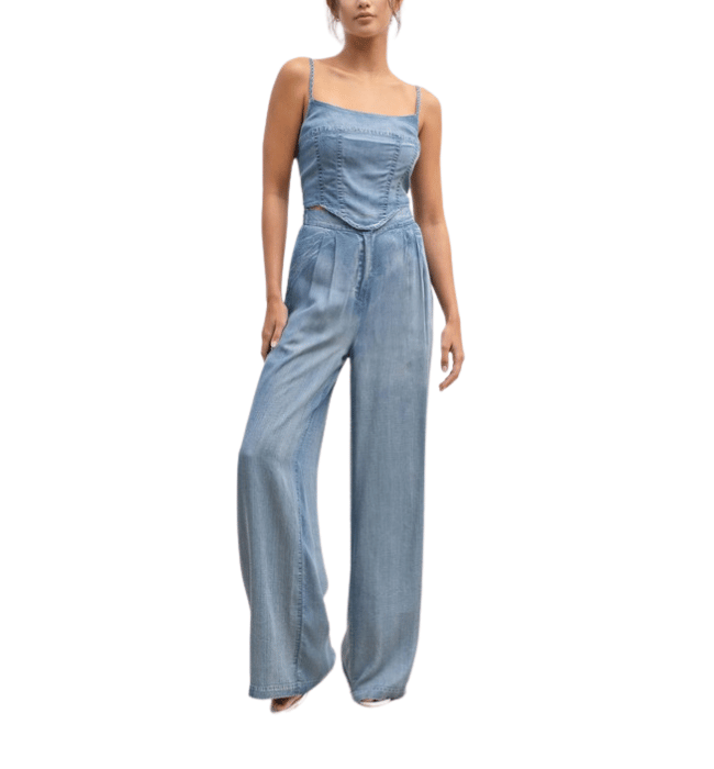 Chambray Pants