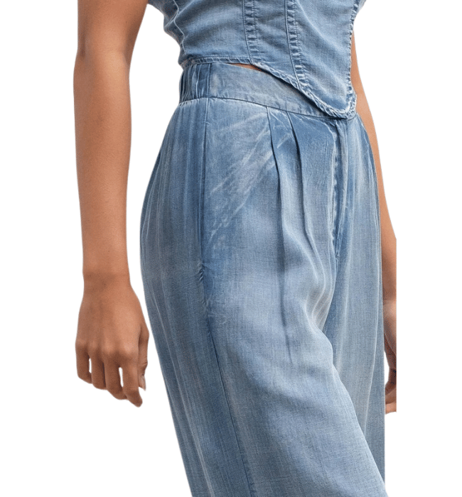 Chambray Pants