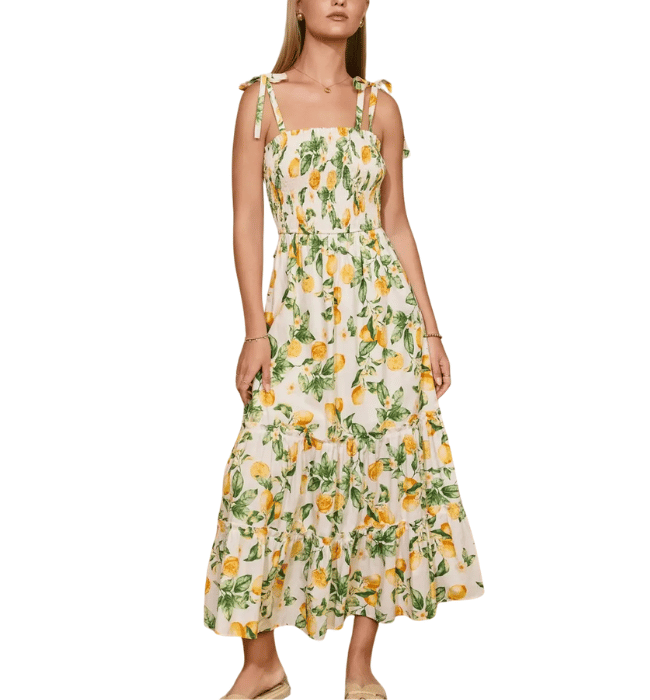 Louisa Lemon Dress