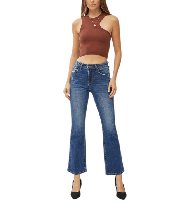 Harper High Rise Flare Jean