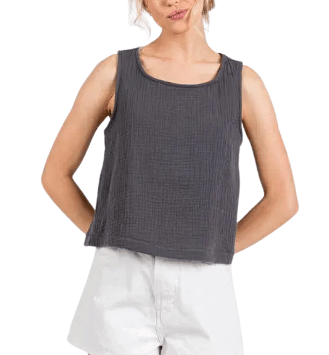 Katrina Gauze Sleeveless Top