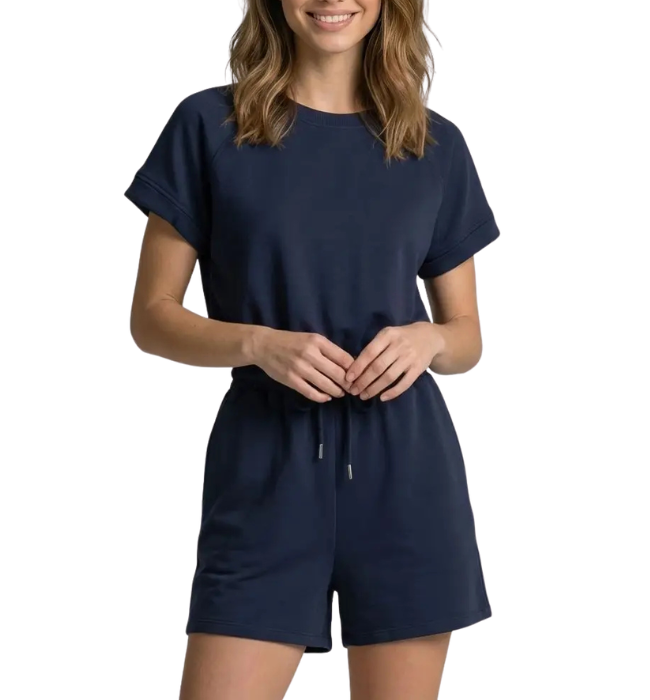 Brianna Short Sleeve Romper