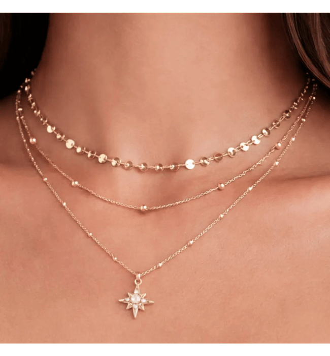 Celestial Layered Necklace