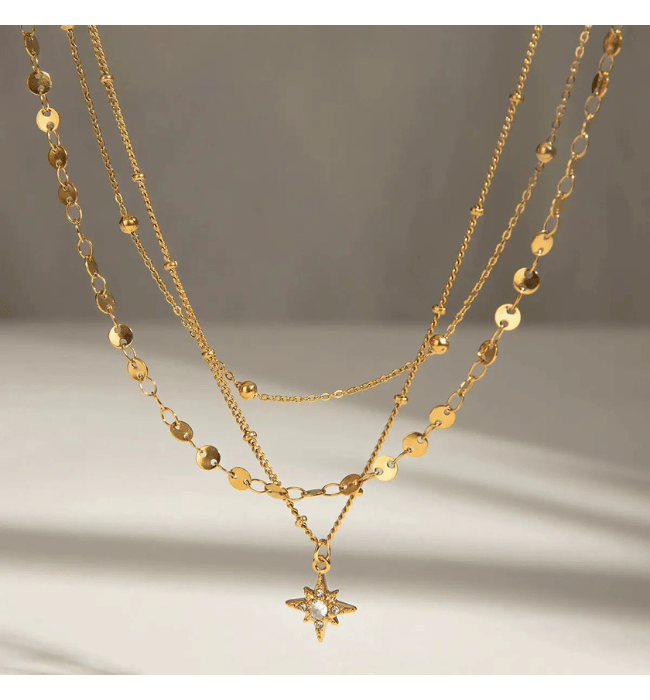 Celestial Layered Necklace