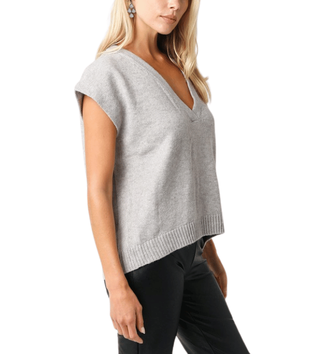 Niki Cap Sleeve Sweater