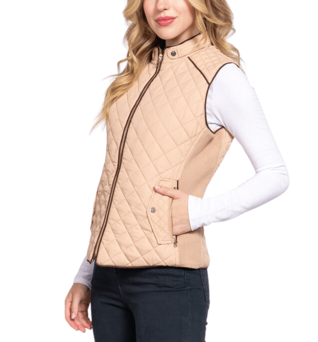 Olympia Quilted Vest