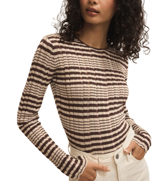 (Z SUPPLY) Ronnie Striped Sweater