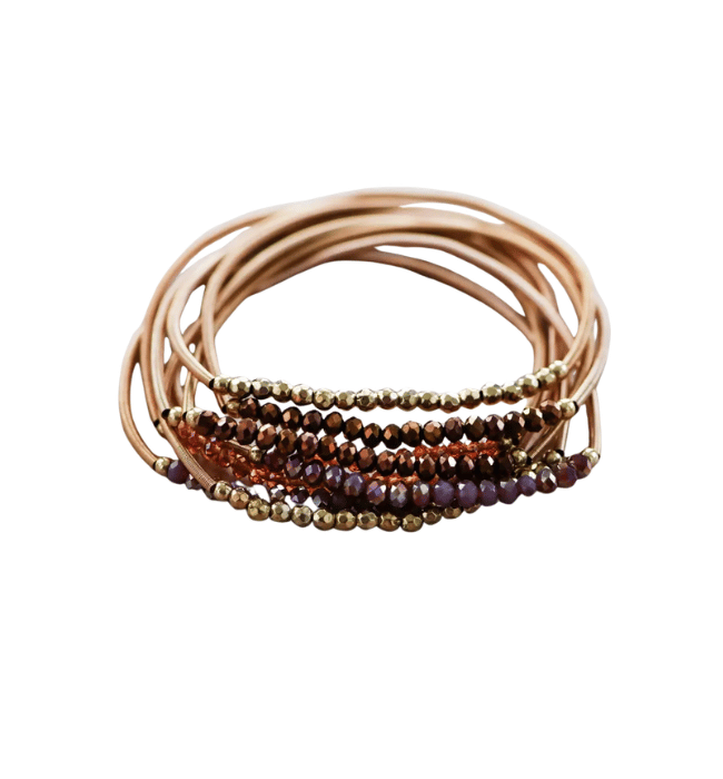 Boho Layered Guitar String Bracelet