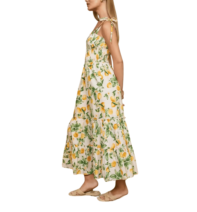 Louisa Lemon Dress