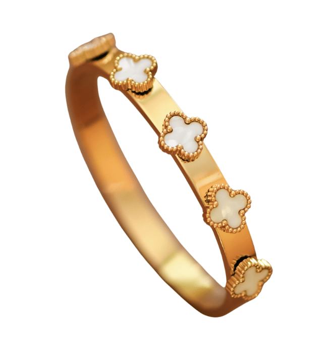 Clover Bangle Bracelet