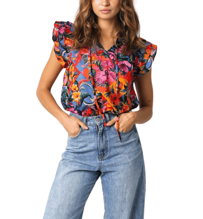 Vibrant Molly Top